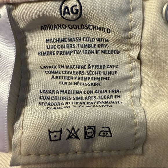 AG Adriano Goldschmied | The Farrah Skinny Ankle Jean in Snake Skin | Sz 27R - Picture 12 of 13